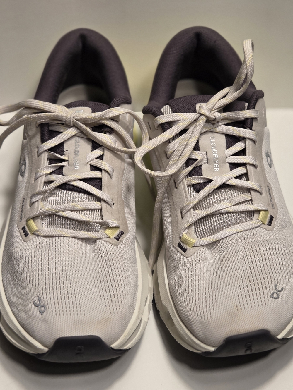 On Running Cloudflyer Men’s Running Shoes - Light Gray